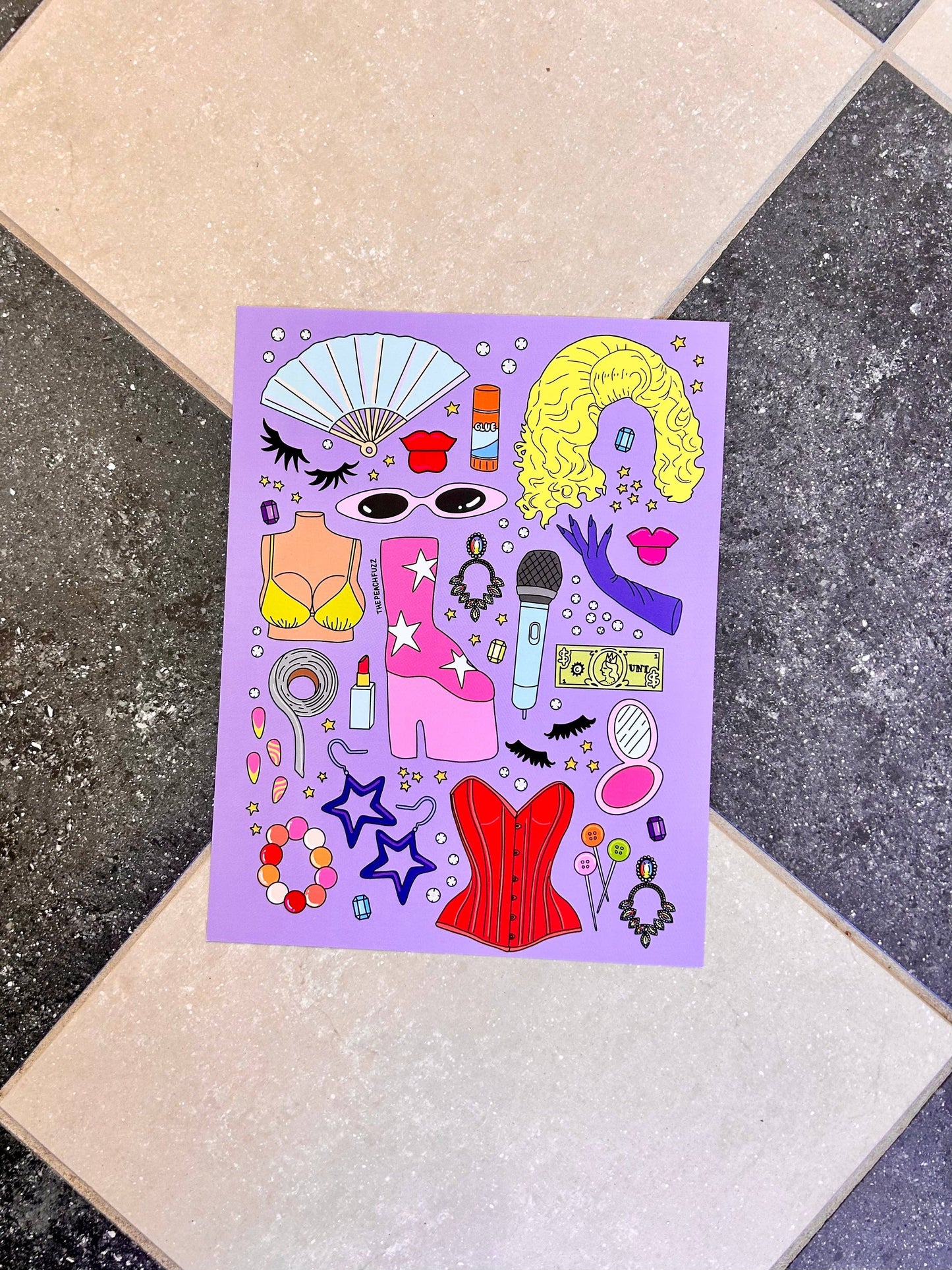 Drag Queen Essentials print