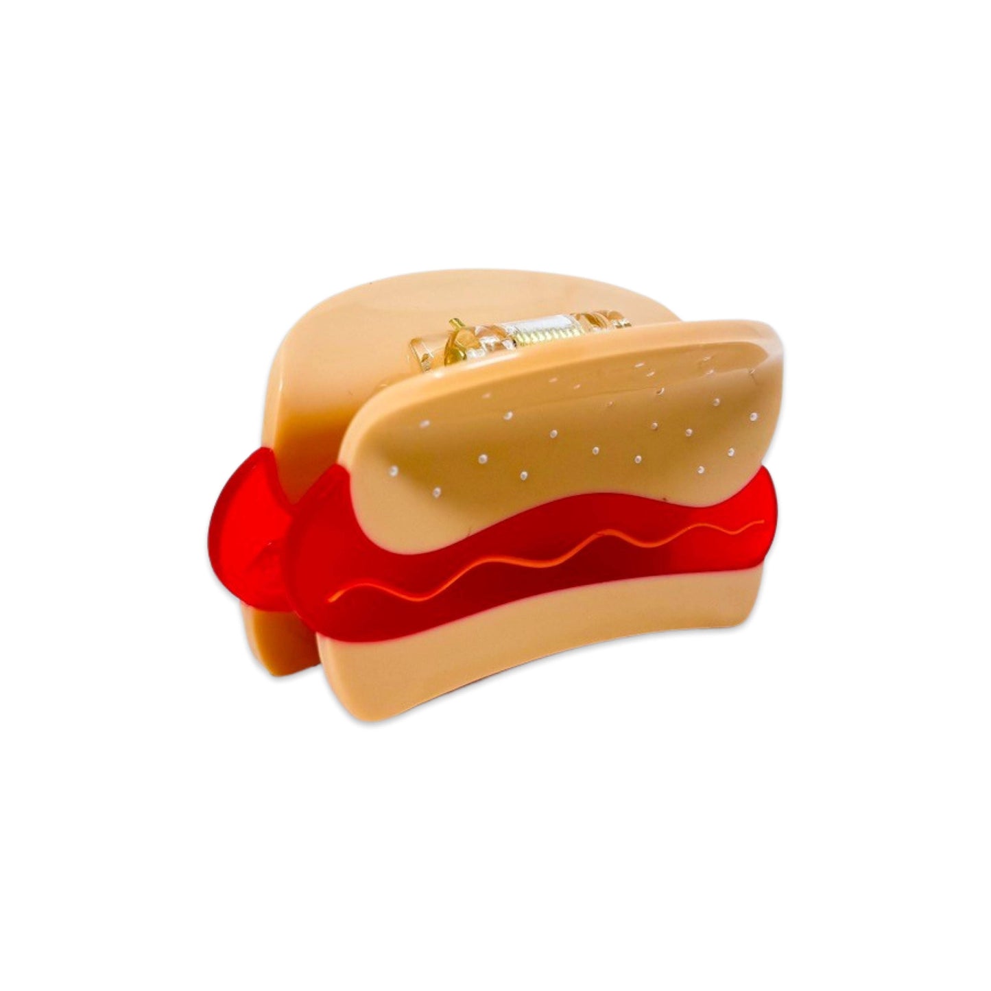 Hot Dog Mini Hair Claw