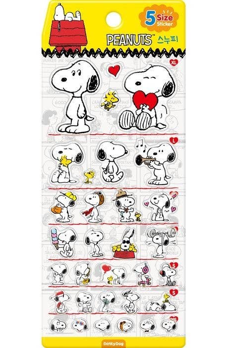 Peanuts Snoopy Sticker Sheets
