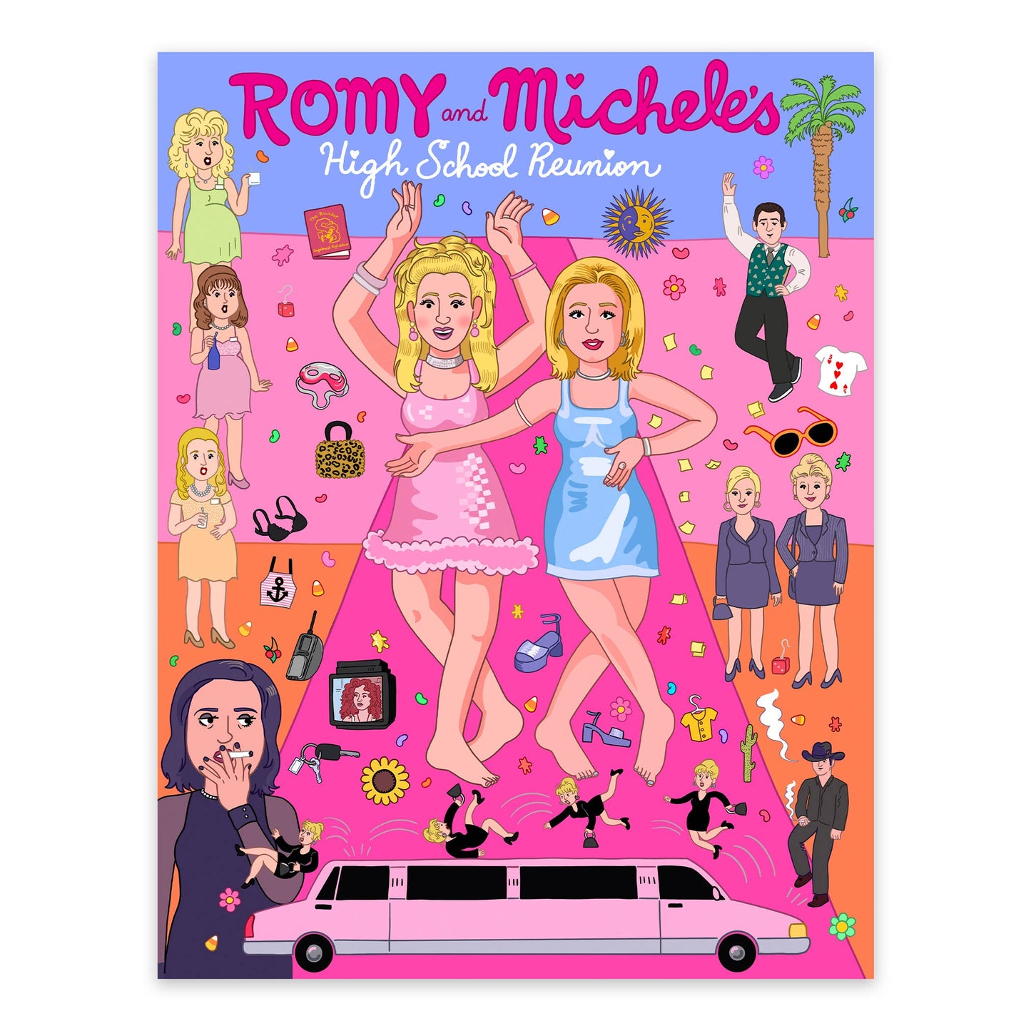 Romy & Michele print