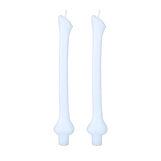 Bone Taper Candle Set