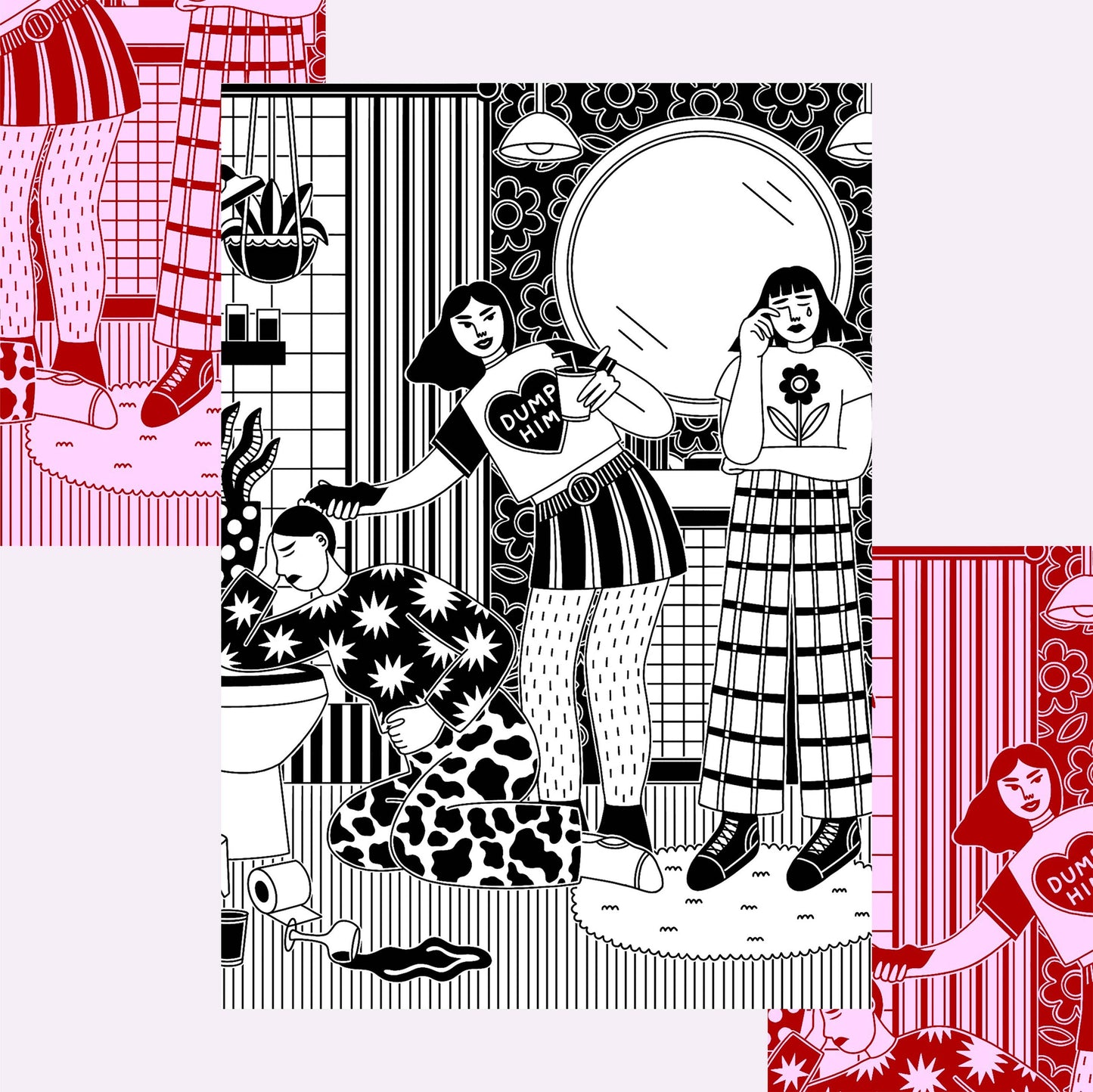 Dump Him print