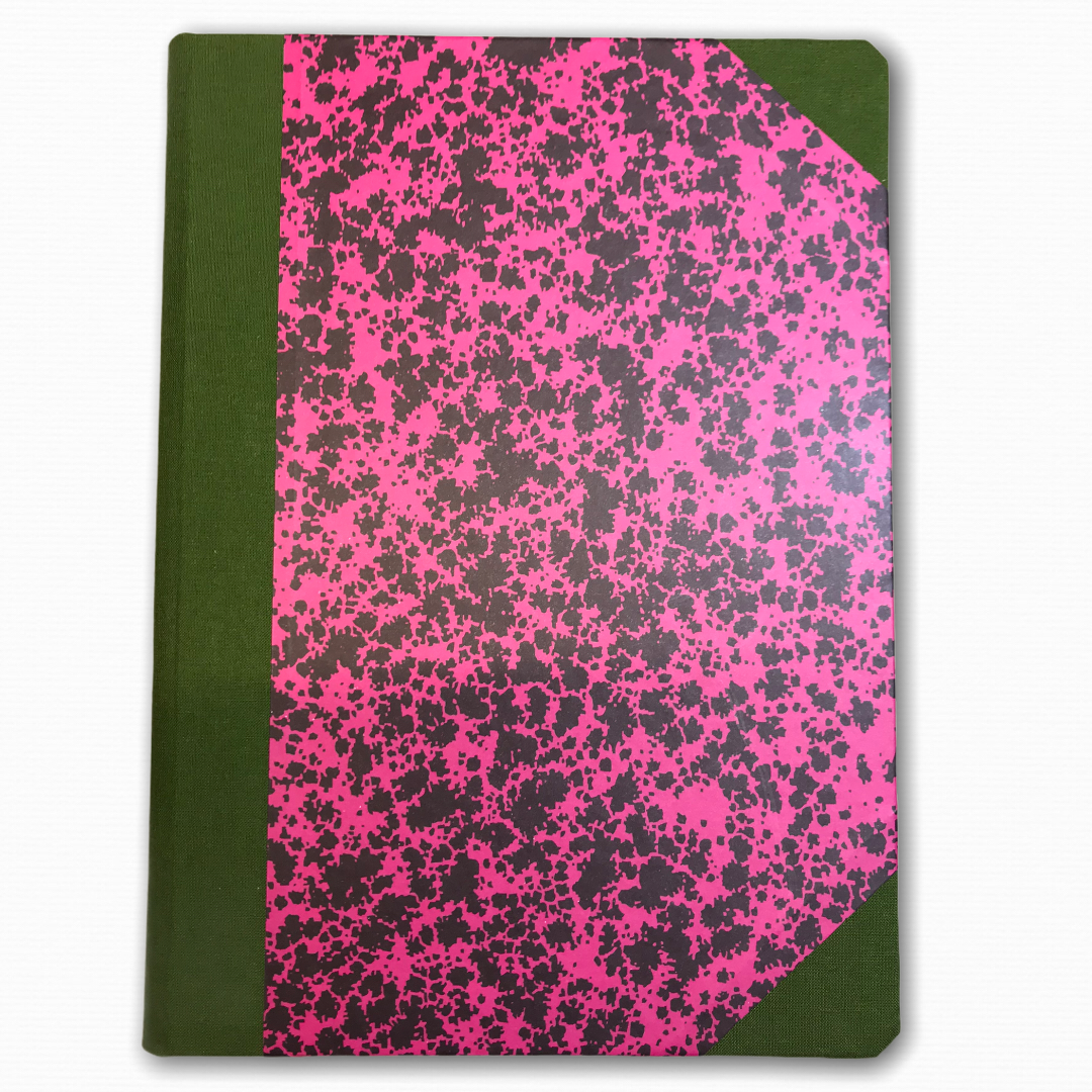 Pebble Cloud Carnation Plain Notebook