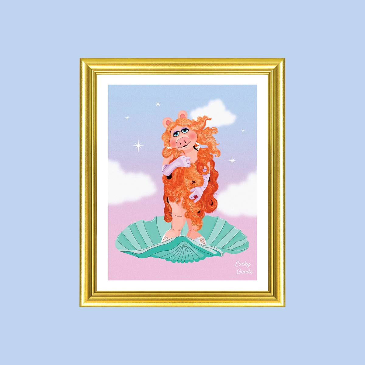 Birth of a Goddess print