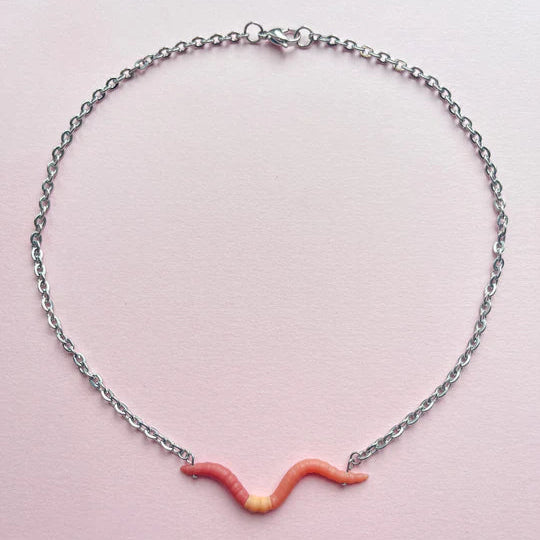 Earthworm Chain Necklace
