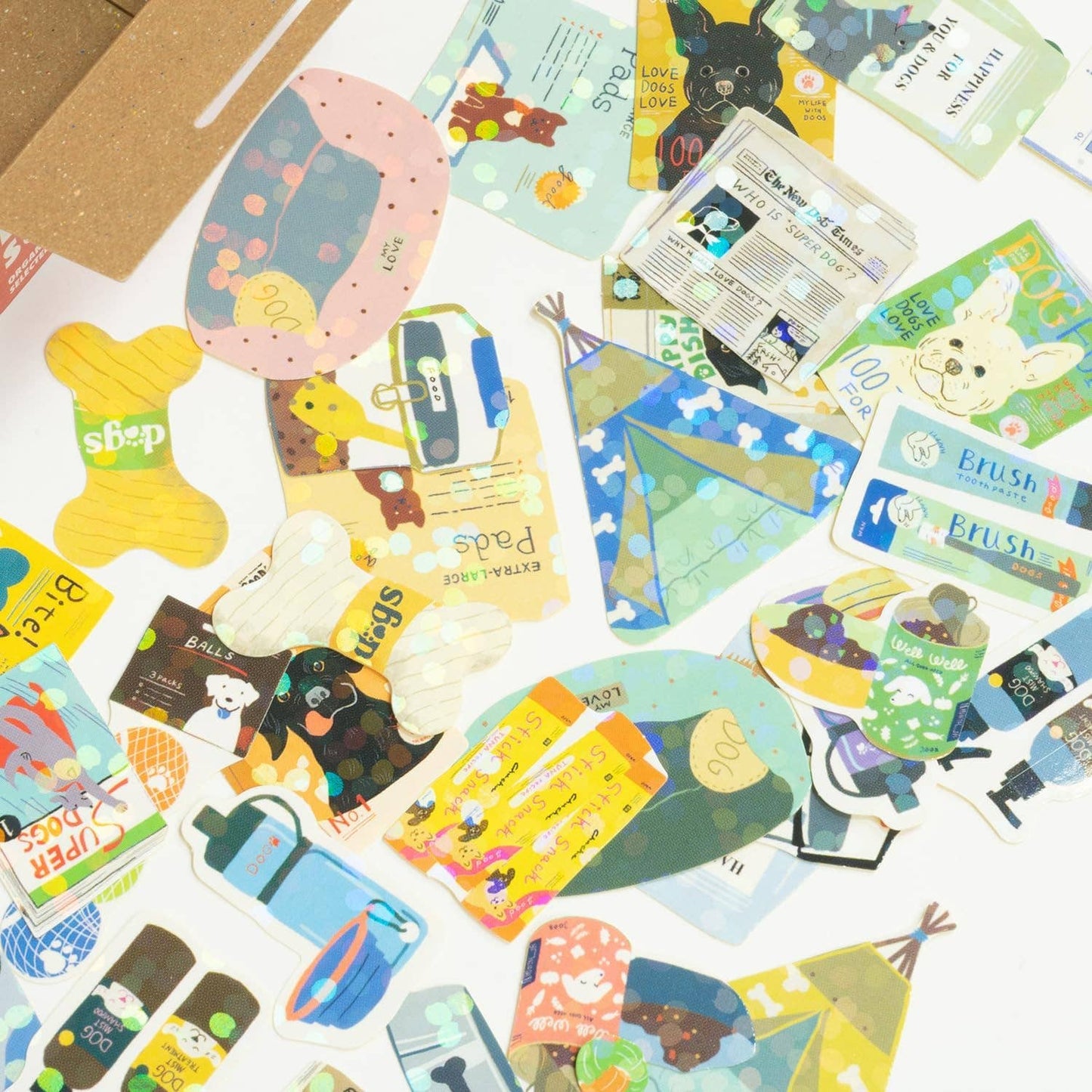 Dog Supply Stickers