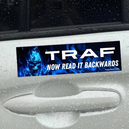TRAF Bumper Sticker