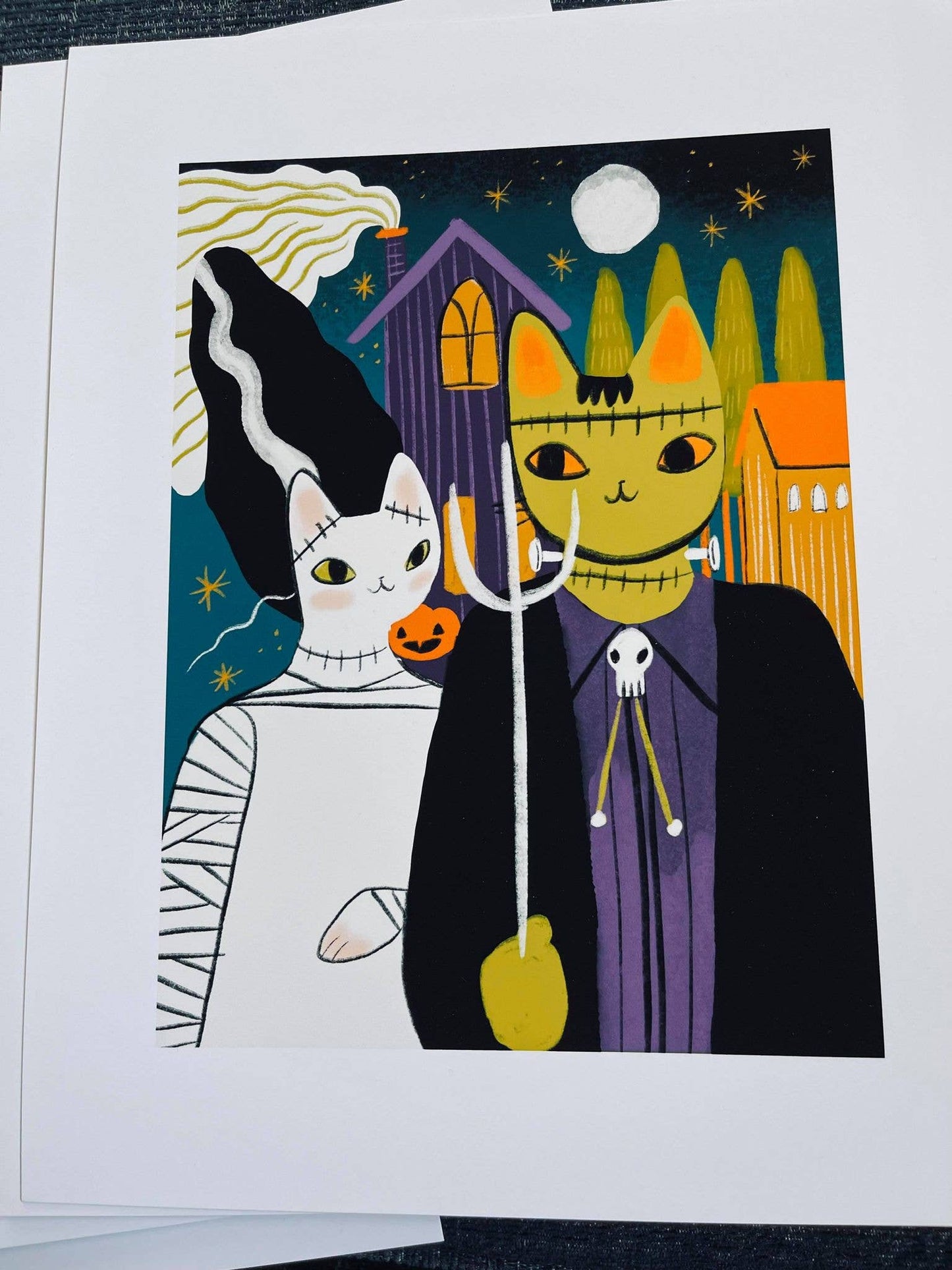 Halloween Gothic print