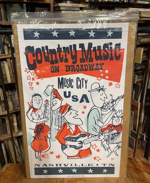 Country Music on Broadway print