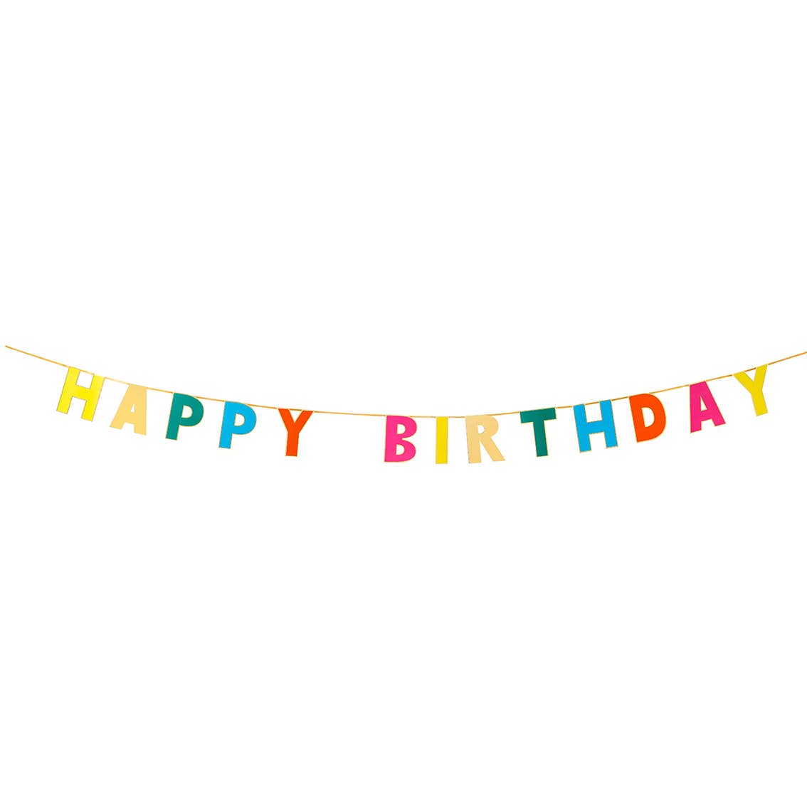 Rainbow Birthday Garland