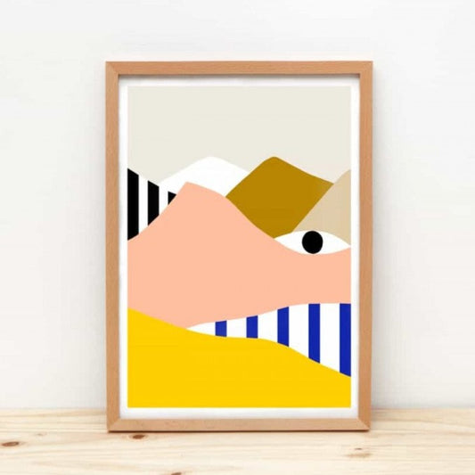 Eye Mountain print