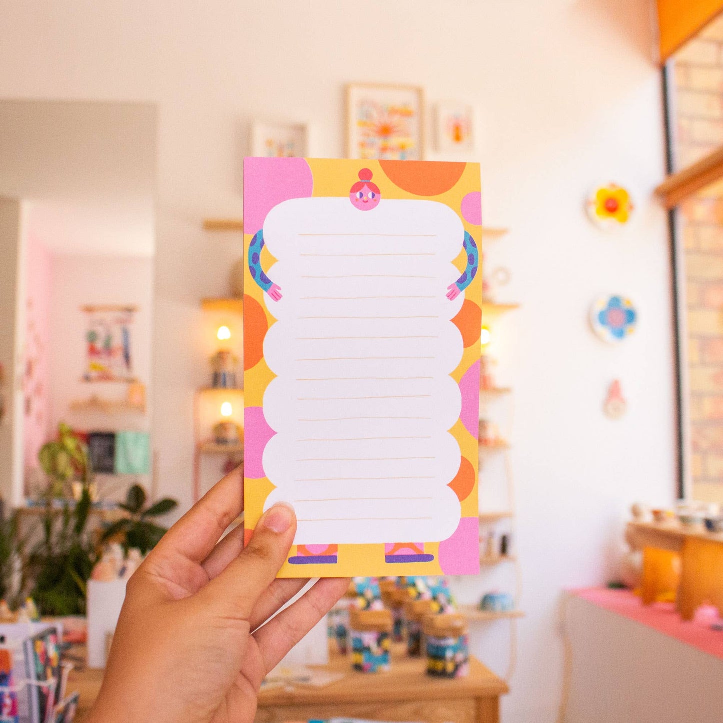 Hug Your Notes Notepad