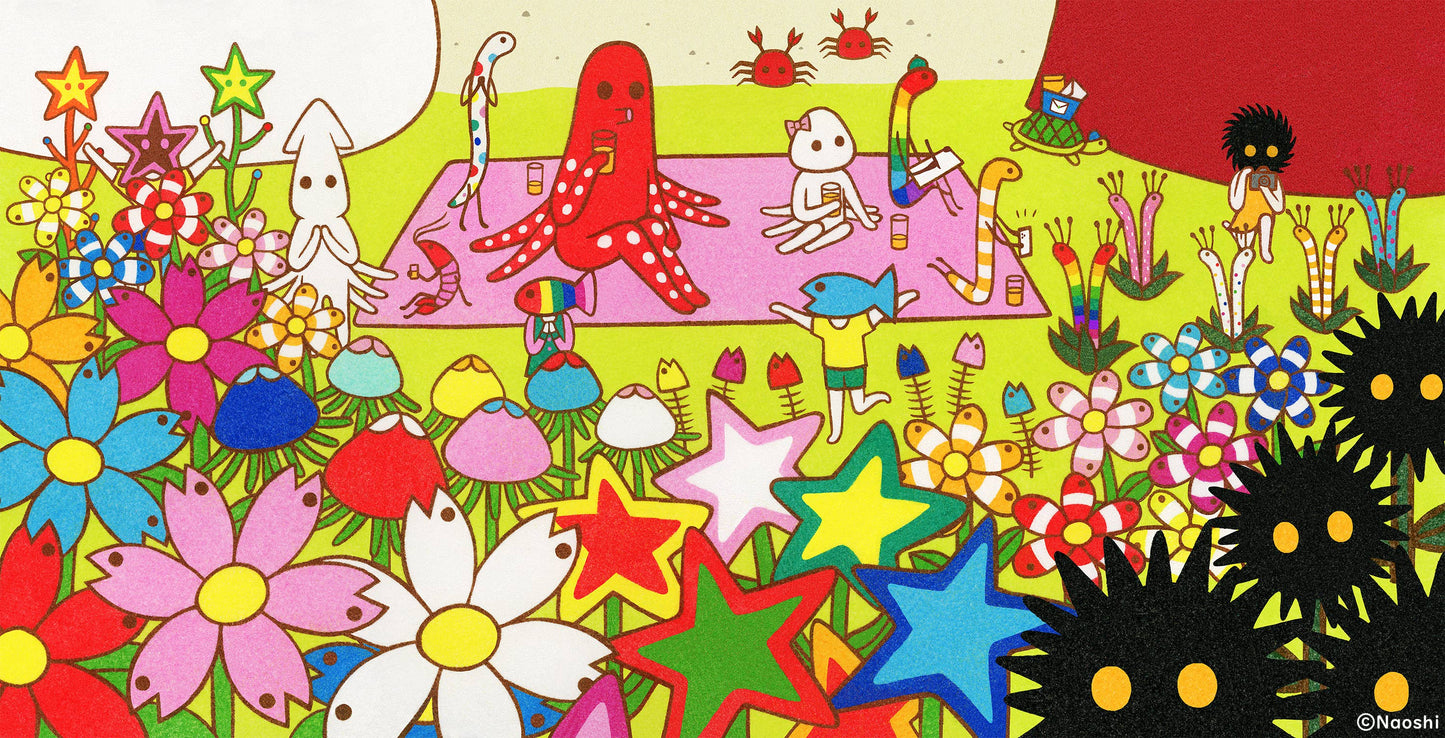 Tako Garden print