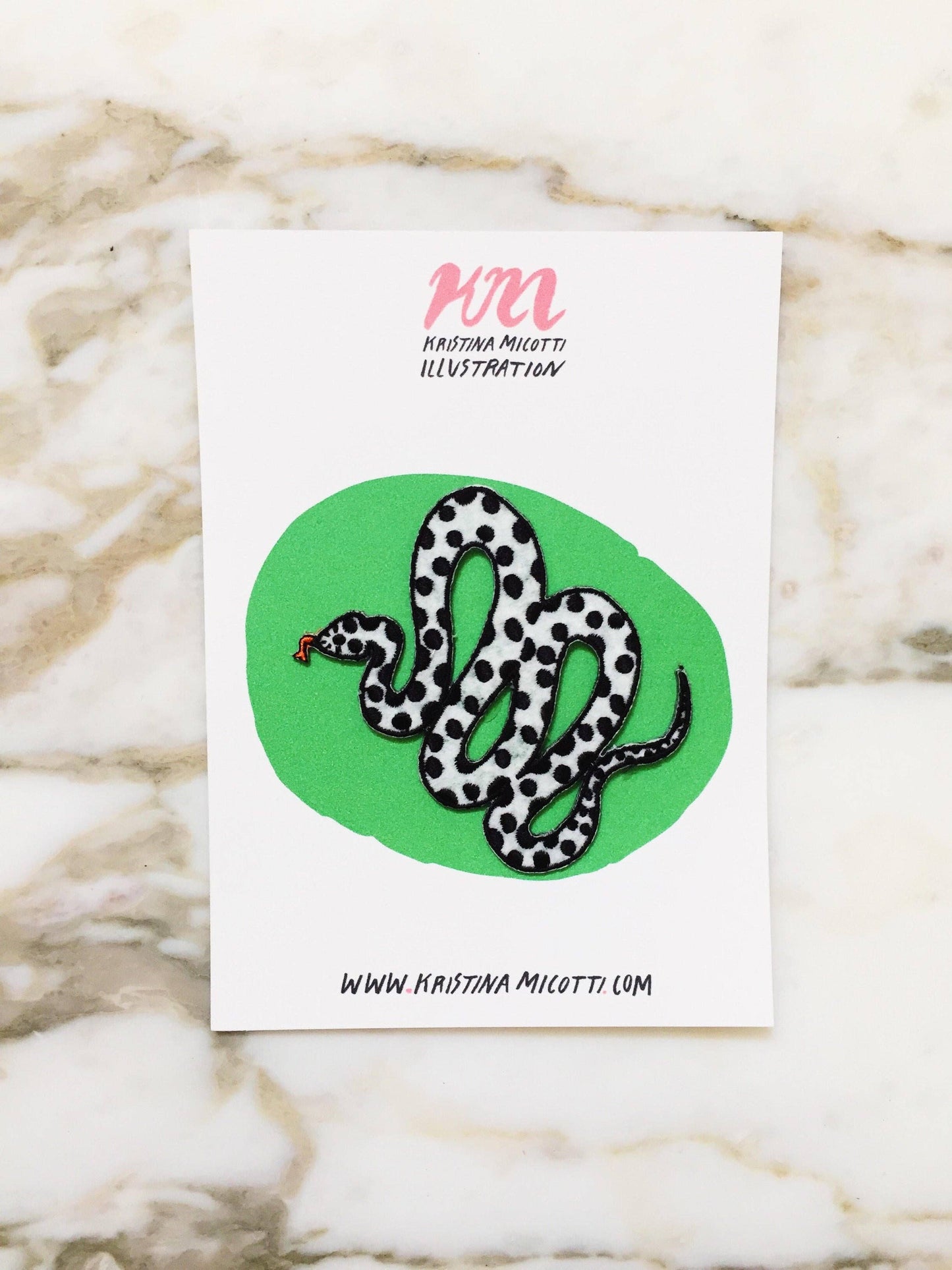 White Snake Patch