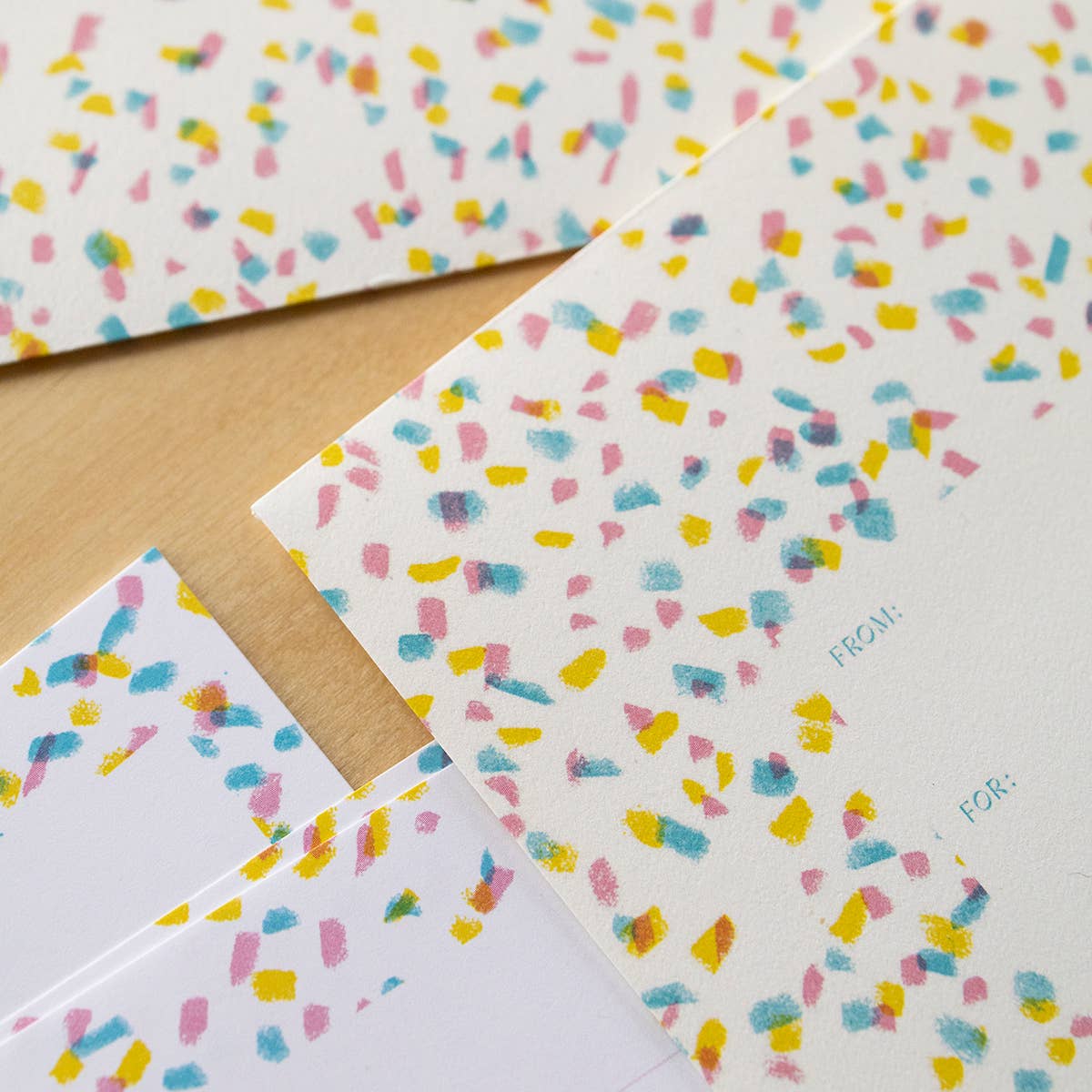 Confetti Letter Writing Set