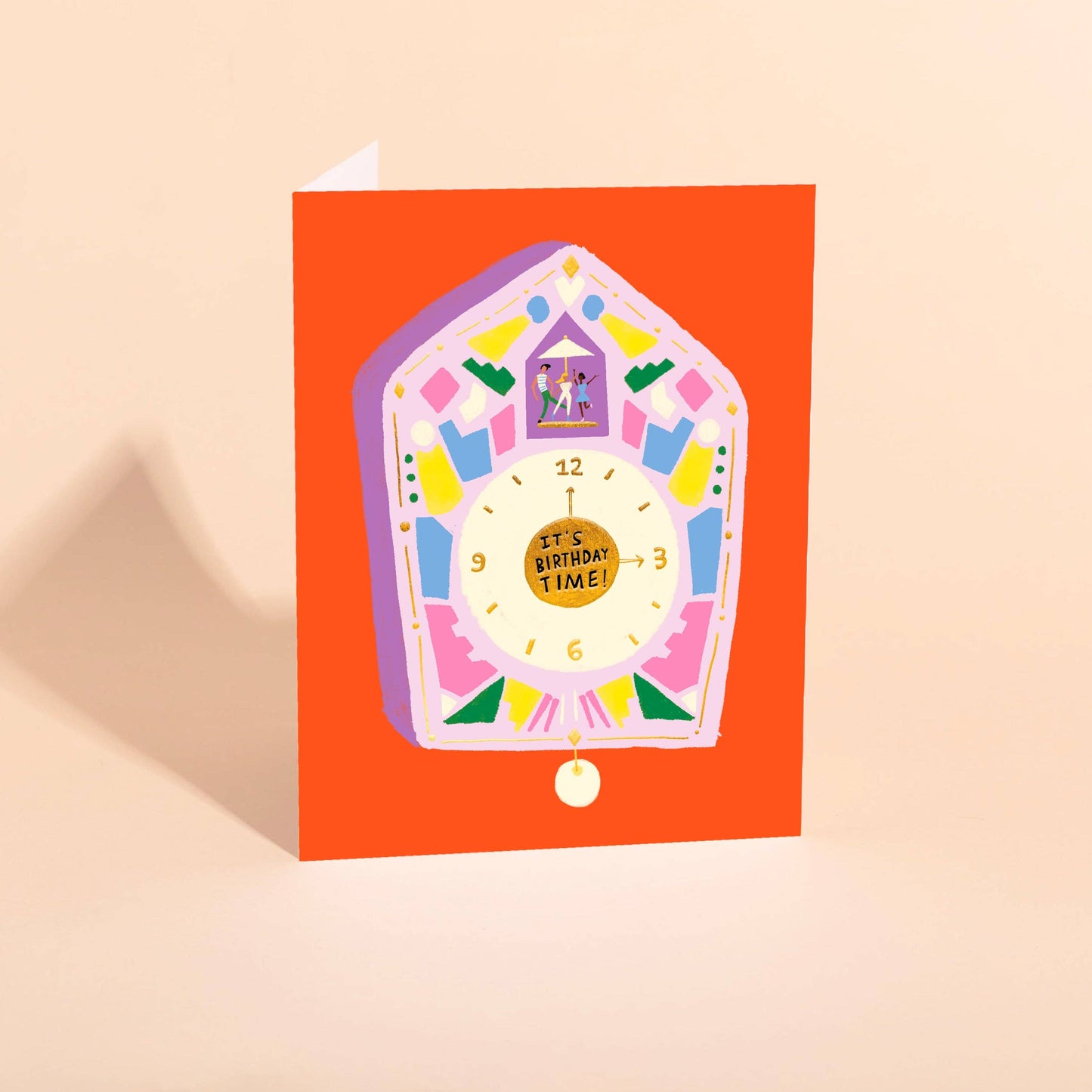 Cuckoo Clock Birthday card