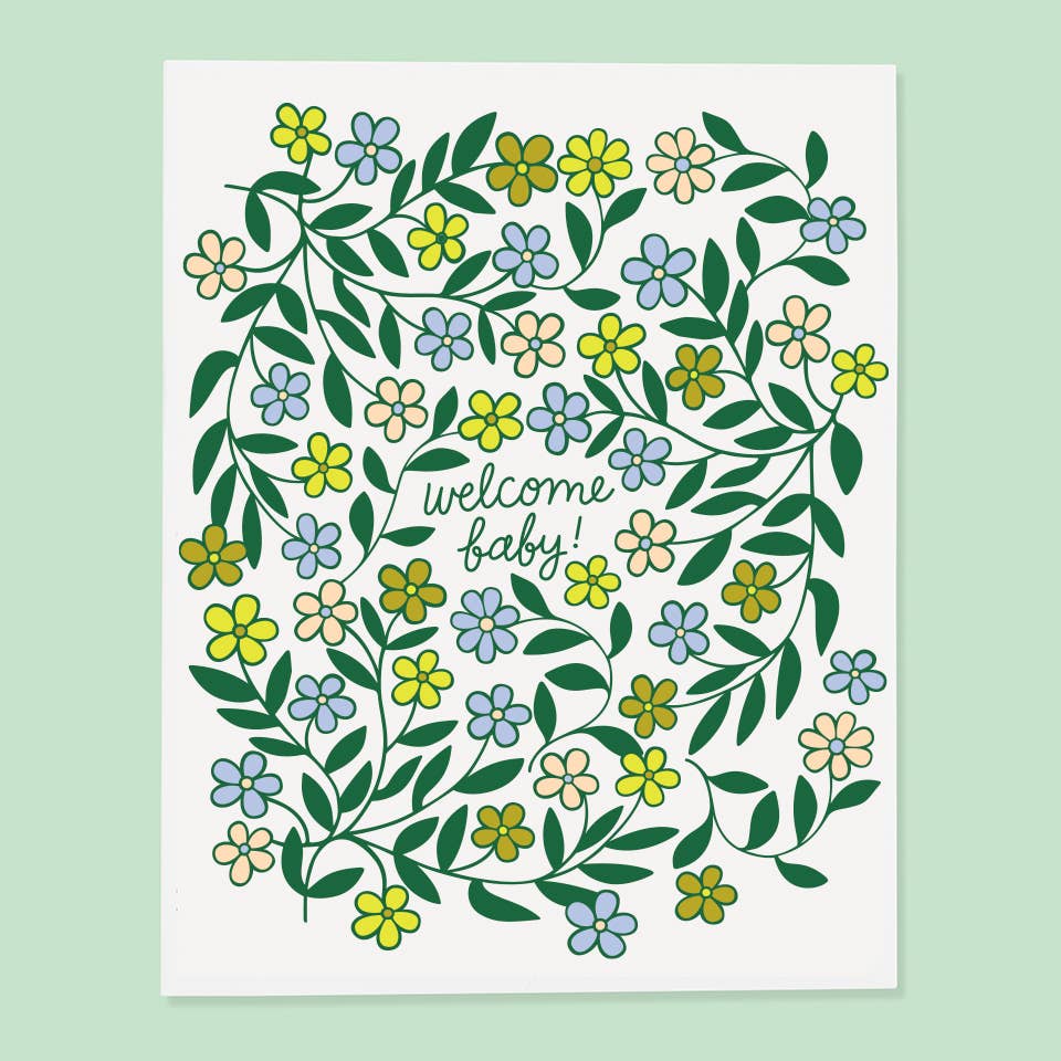 Welcome Baby card