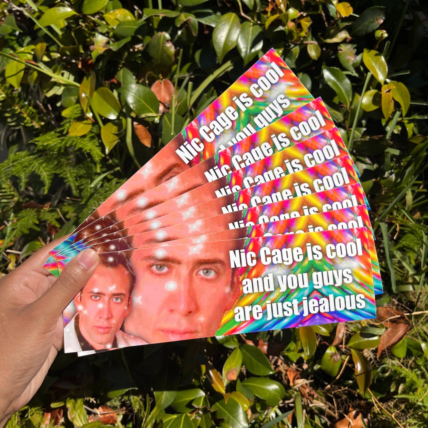 Nic Cage is Cool Bumper Sticker