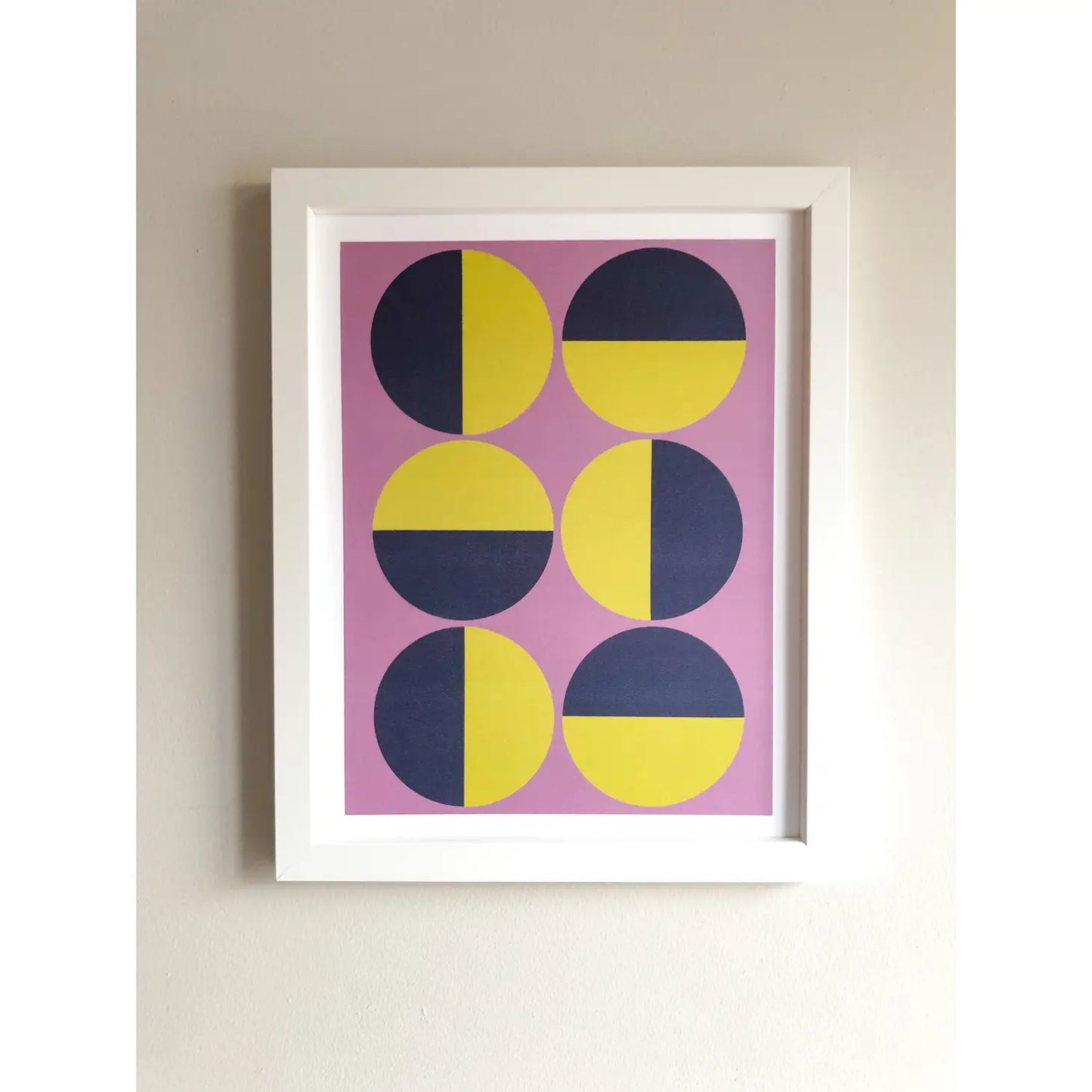 Circle Art Print 8x10"