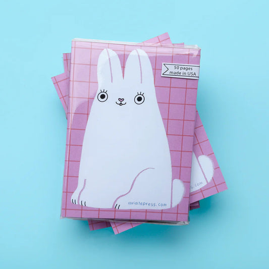 Fluffy Bunny Notepad