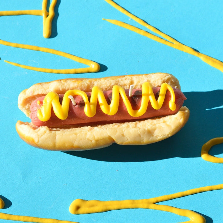 Hot Dog Candle