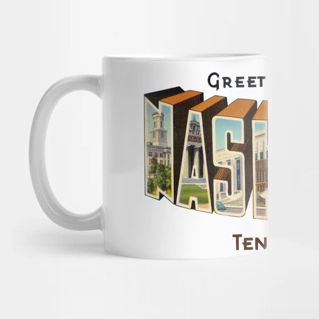 Greetings from Nashville Mug