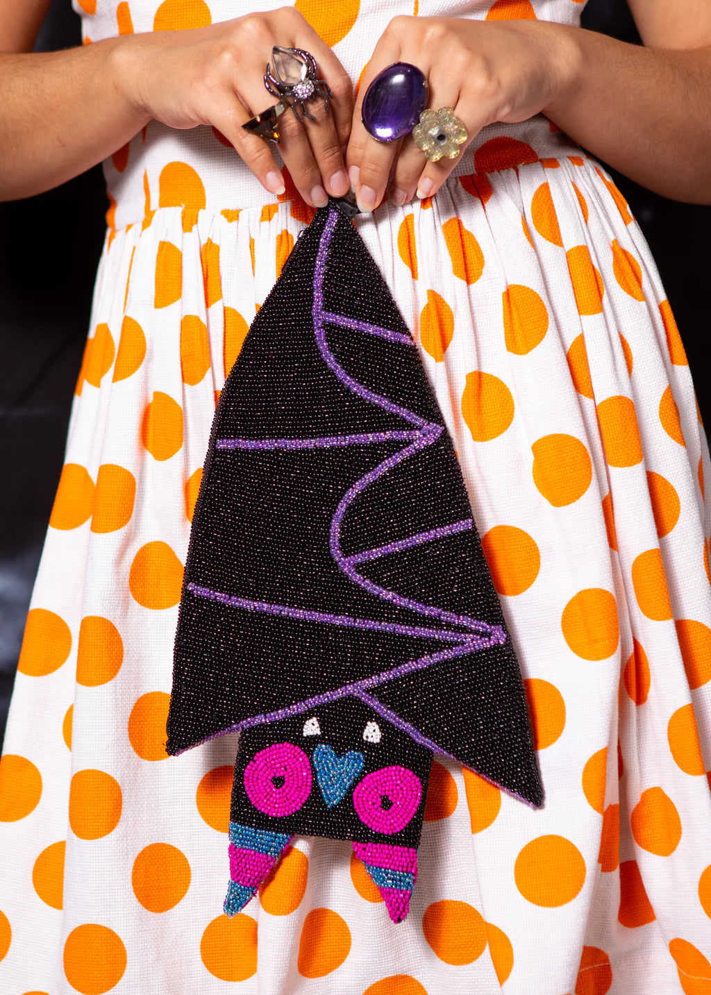 Hanging Bat Purse
