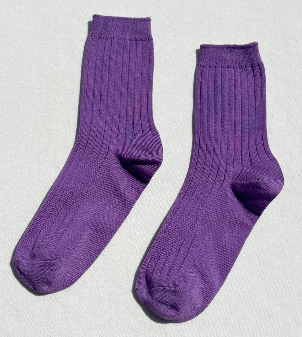Her Socks (Combed Cotton Rib)