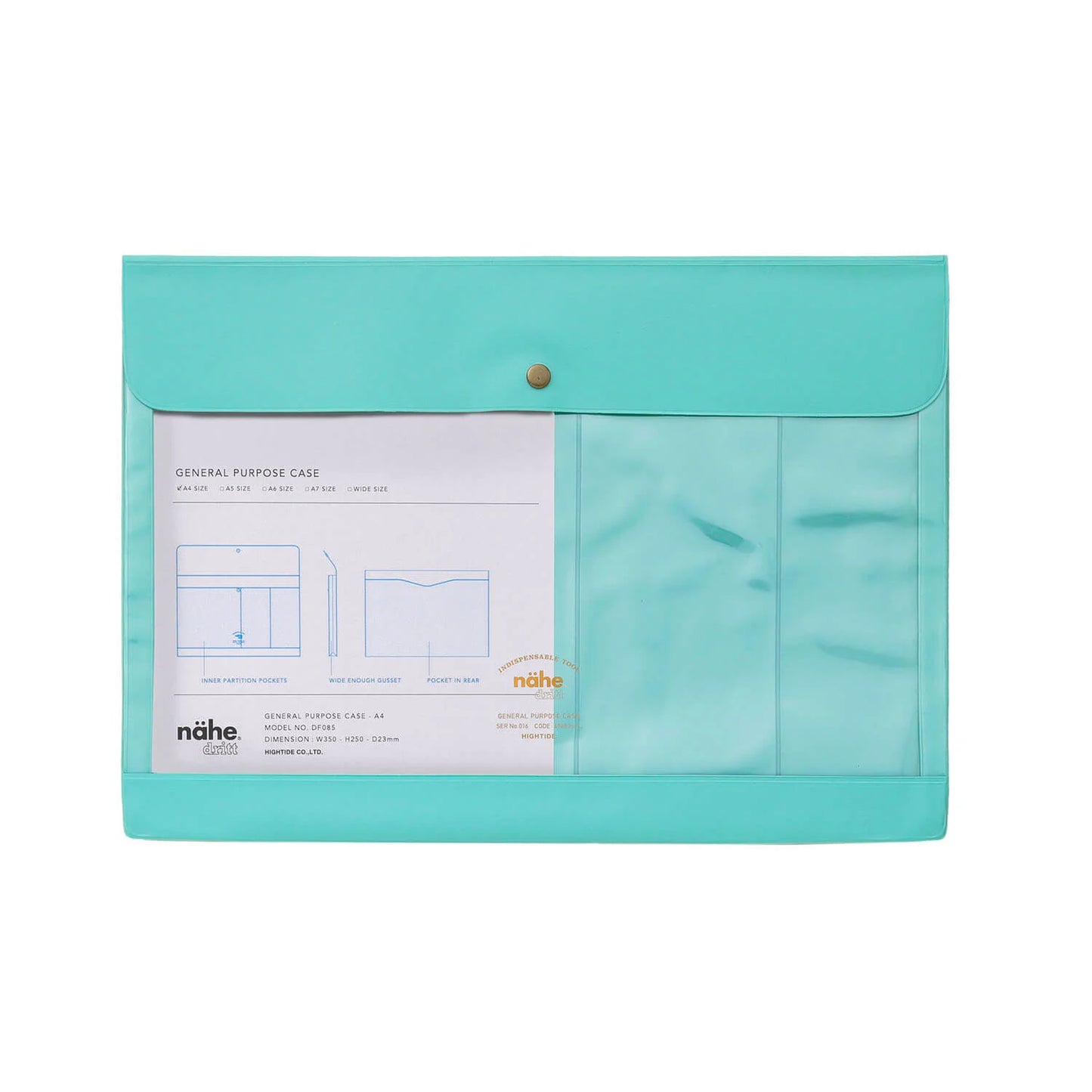 Clear Gray Extra Large General Purpose Case