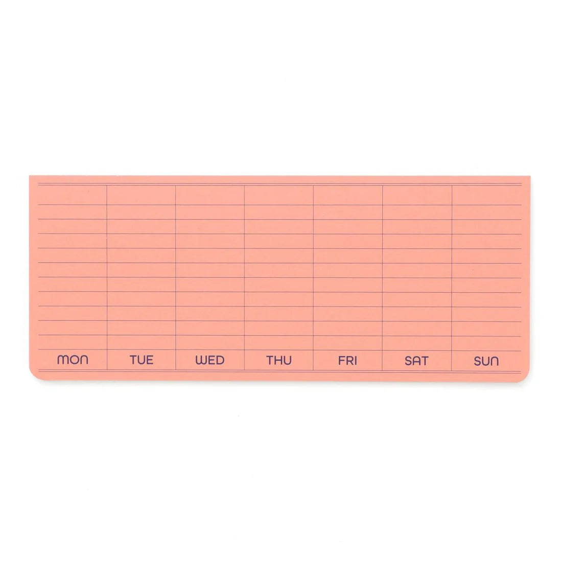 Penco Sticky Memo Pad Weekly Planner