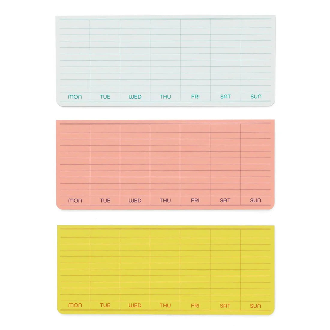 Penco Sticky Memo Pad Weekly Planner