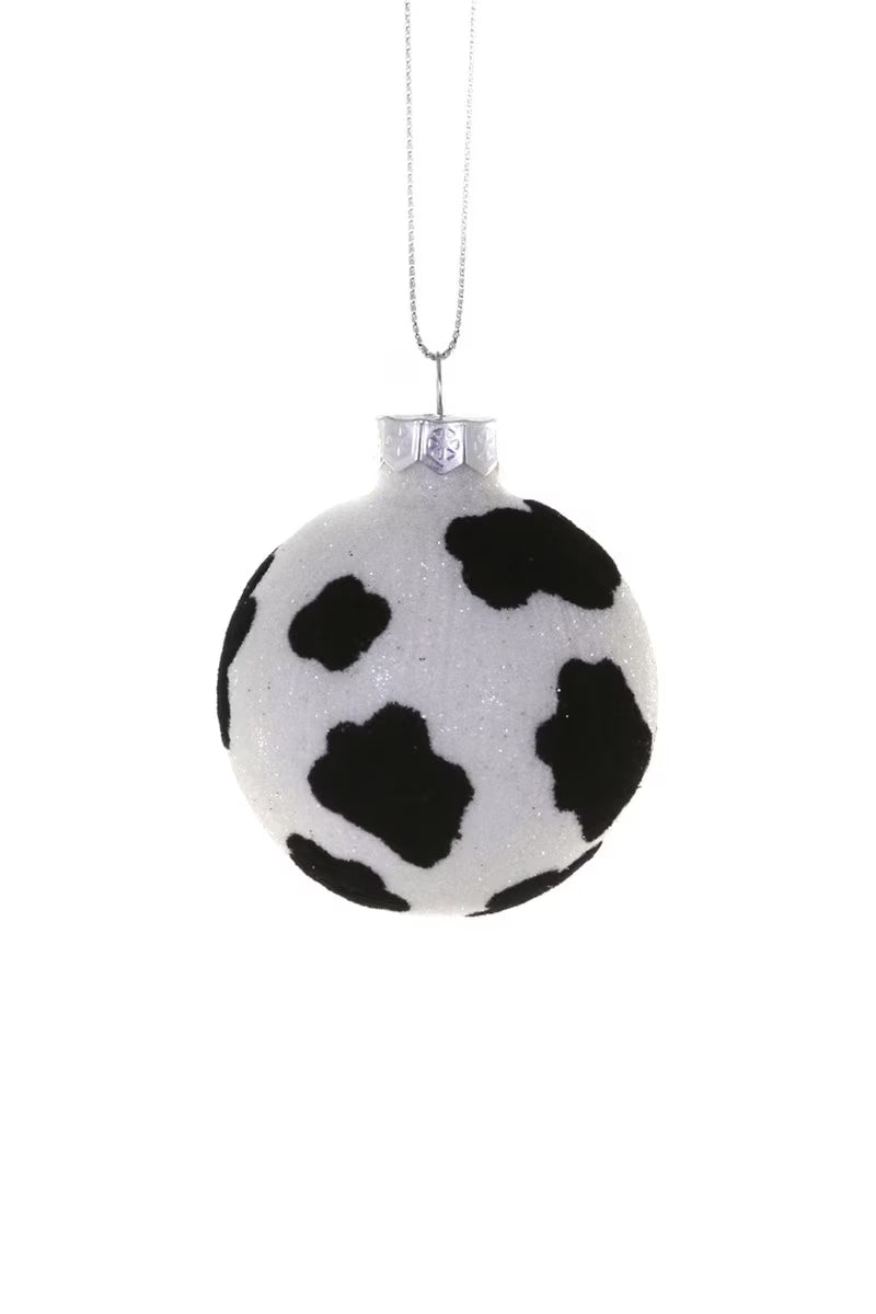 Cow Print Ornament