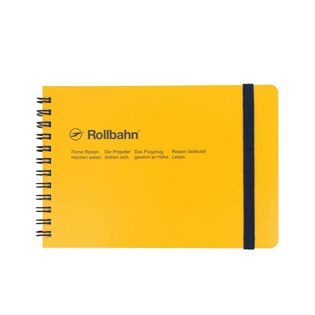 Rollbahn Large Horizontal Spiral Notebook
