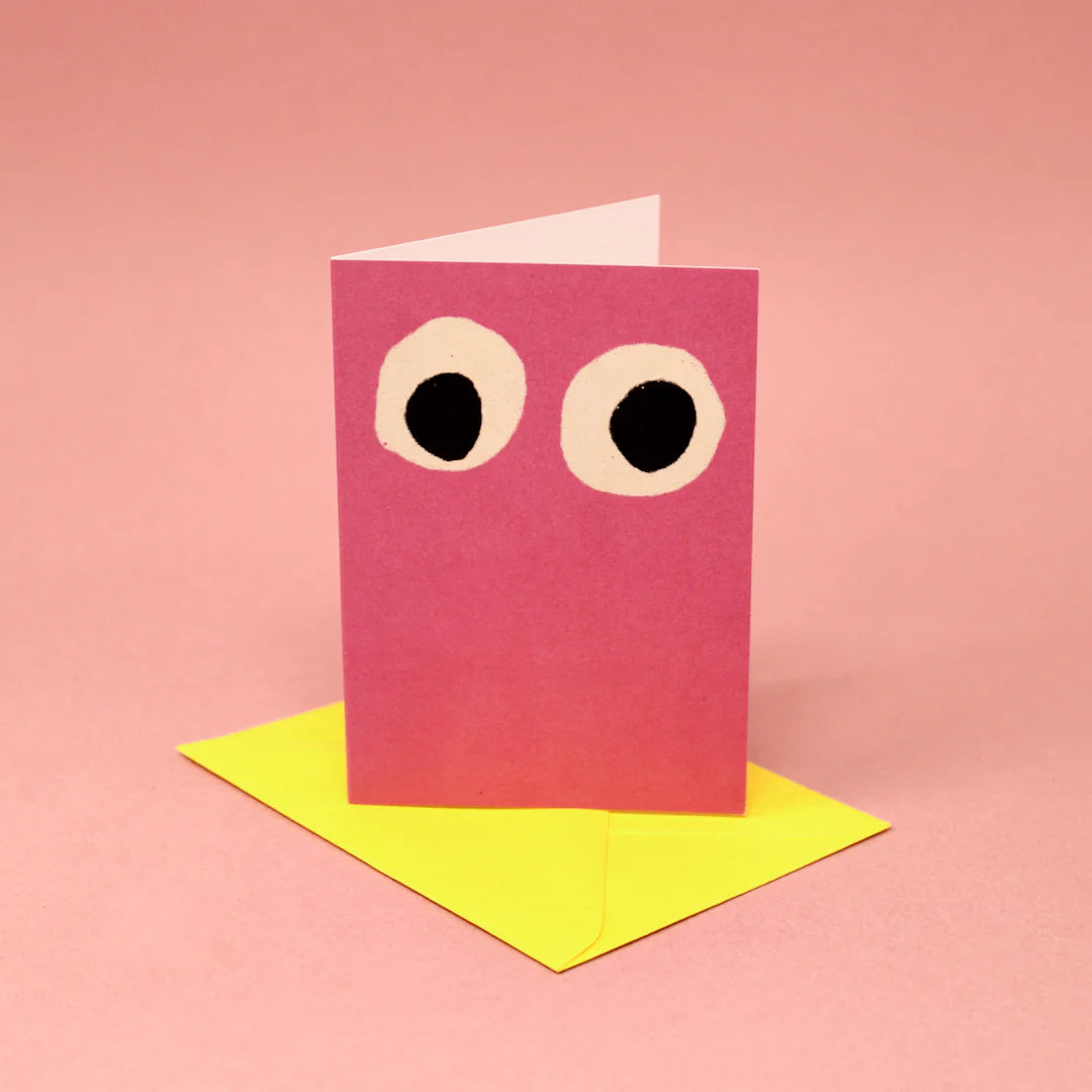 Googly Eye mini card