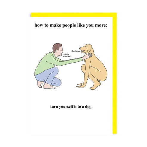 How To Make People Like You Card