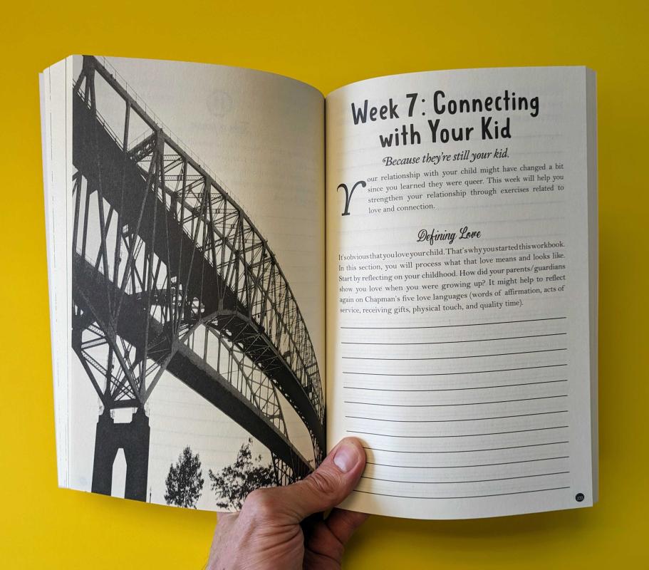 I Love My Queer Kid workbook
