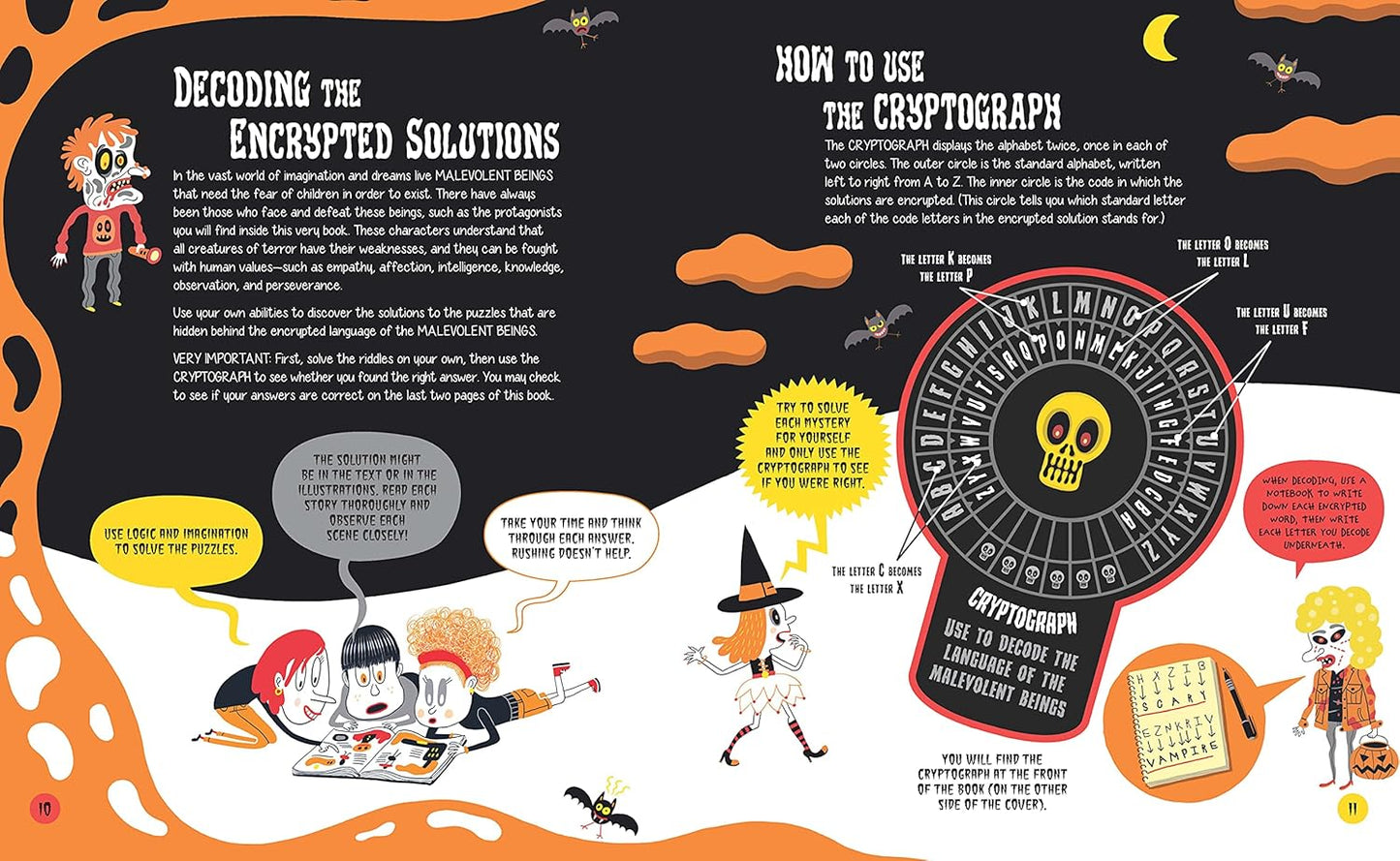 Sleuth & Solve: Spooky book