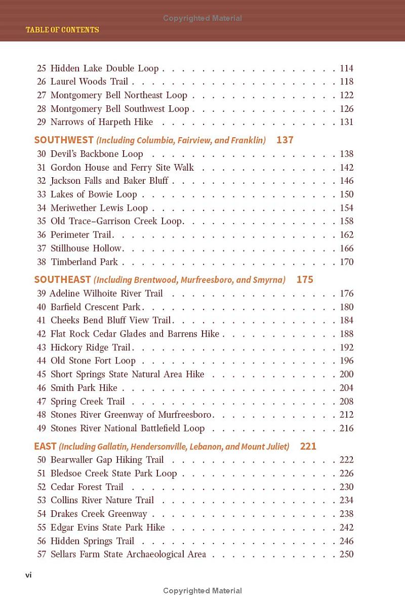 60 Hikes Within 60 Miles of Nashville book