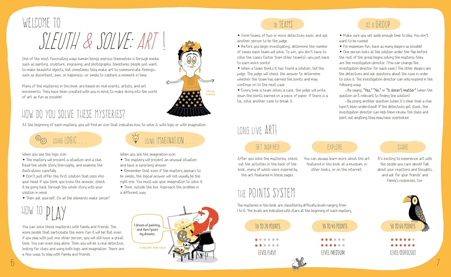 Sleuth & Solve: Art book