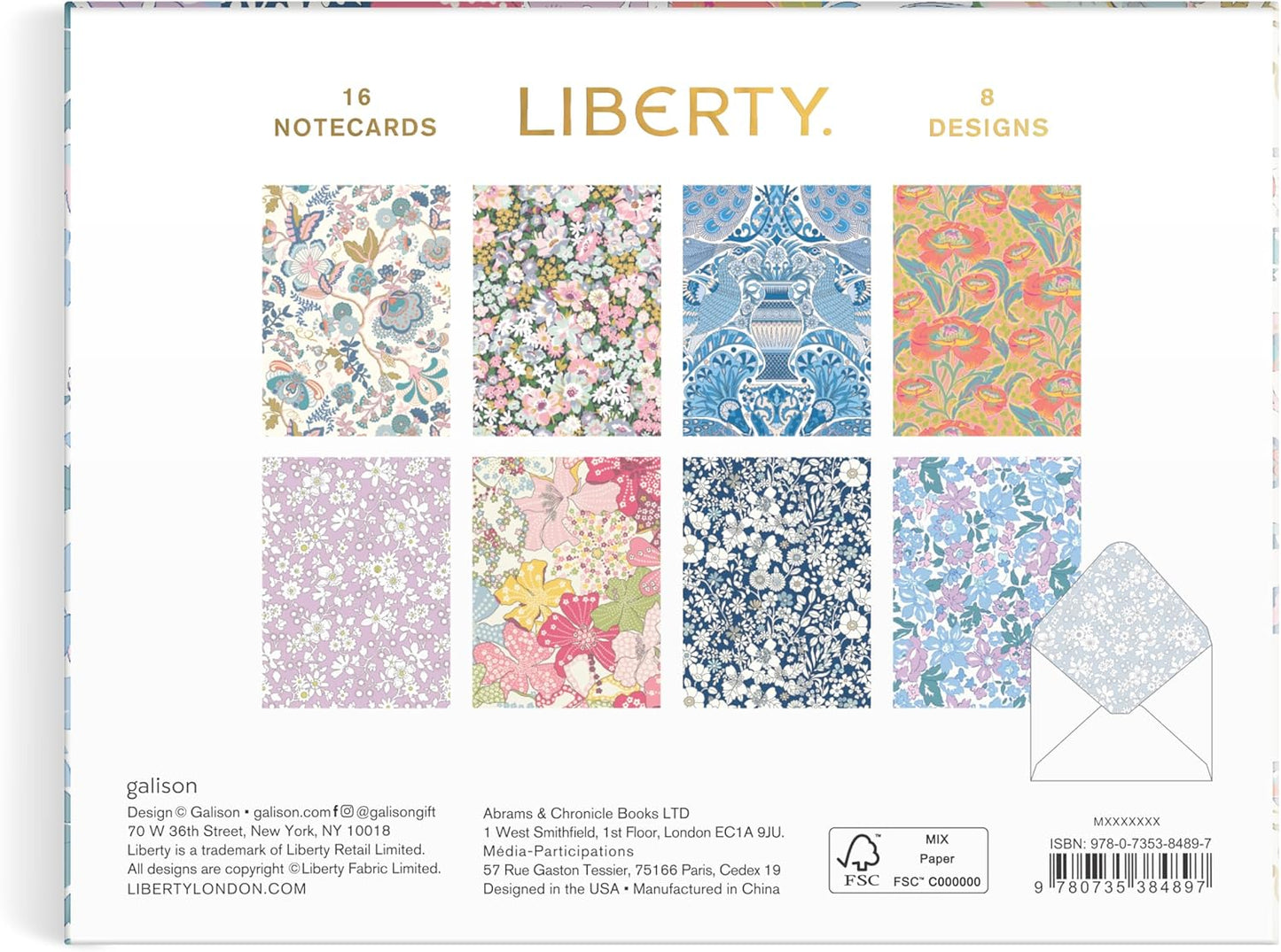 Liberty Notecard Set