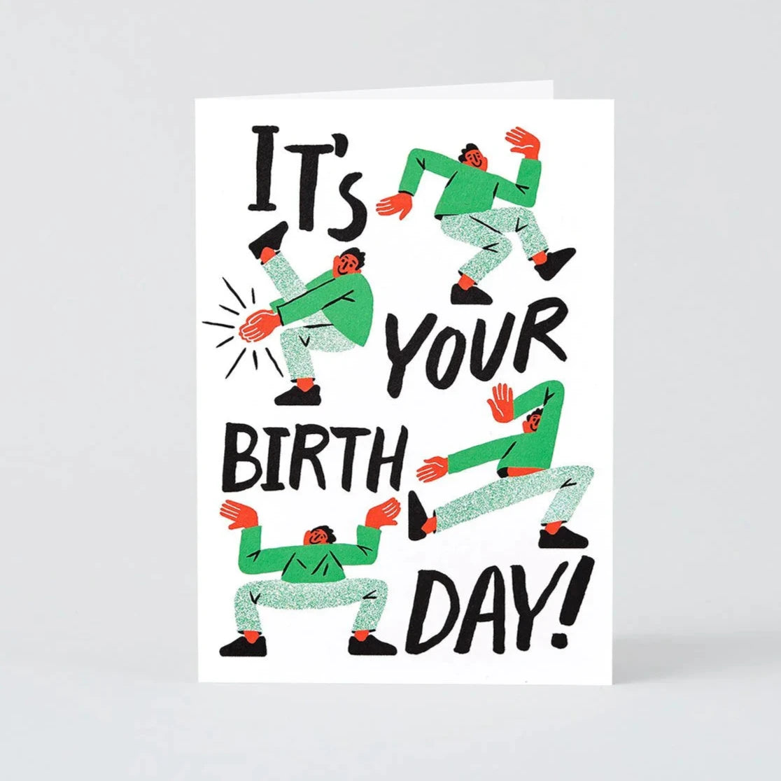 Birthday Dance card