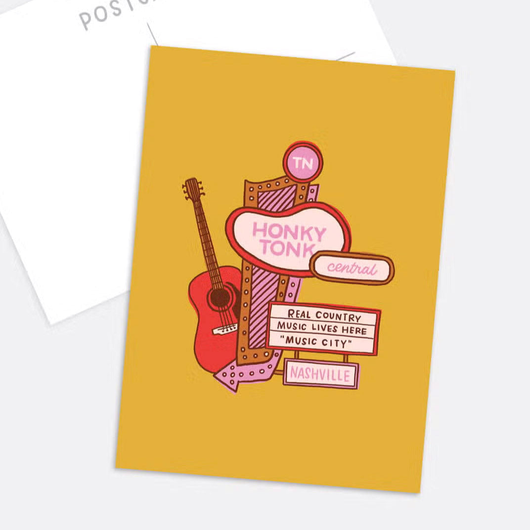 Honky Tonk Central Postcard