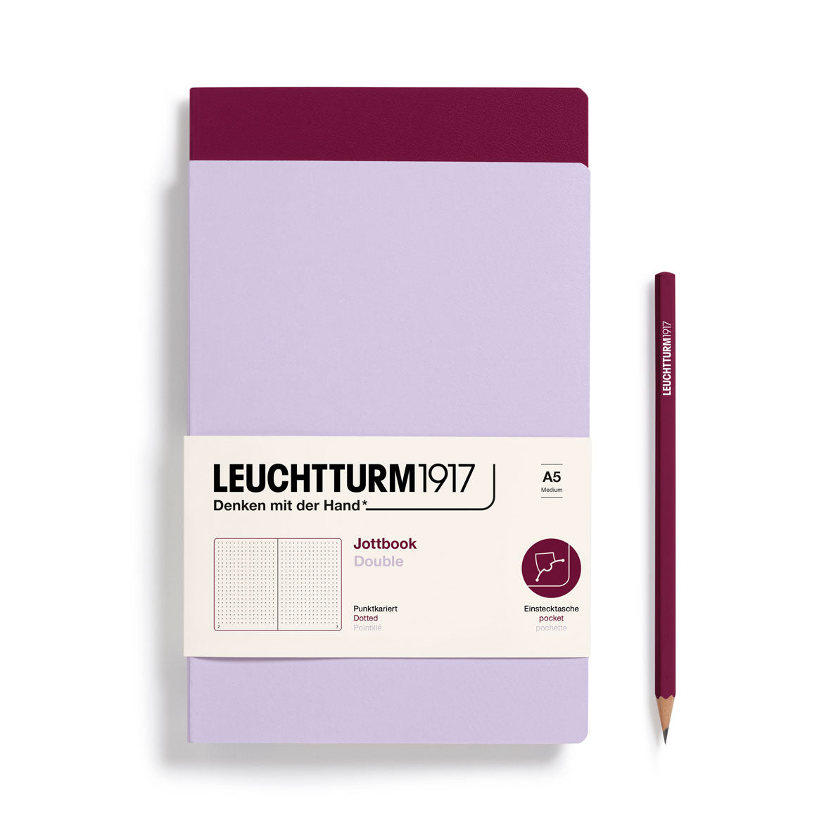 Leuchtturm Medium Double Jottbook: Dotted