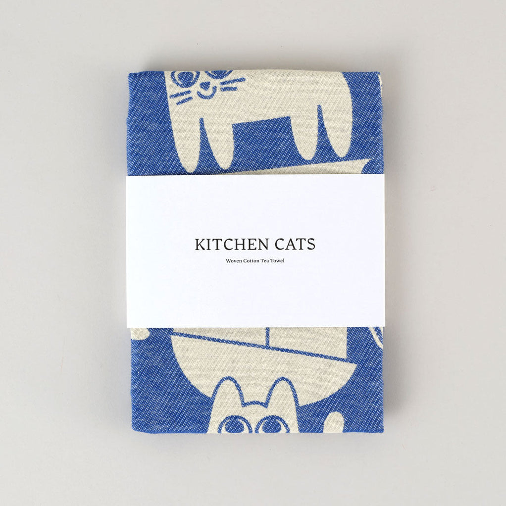 Kitchen Cats Tea Towel
