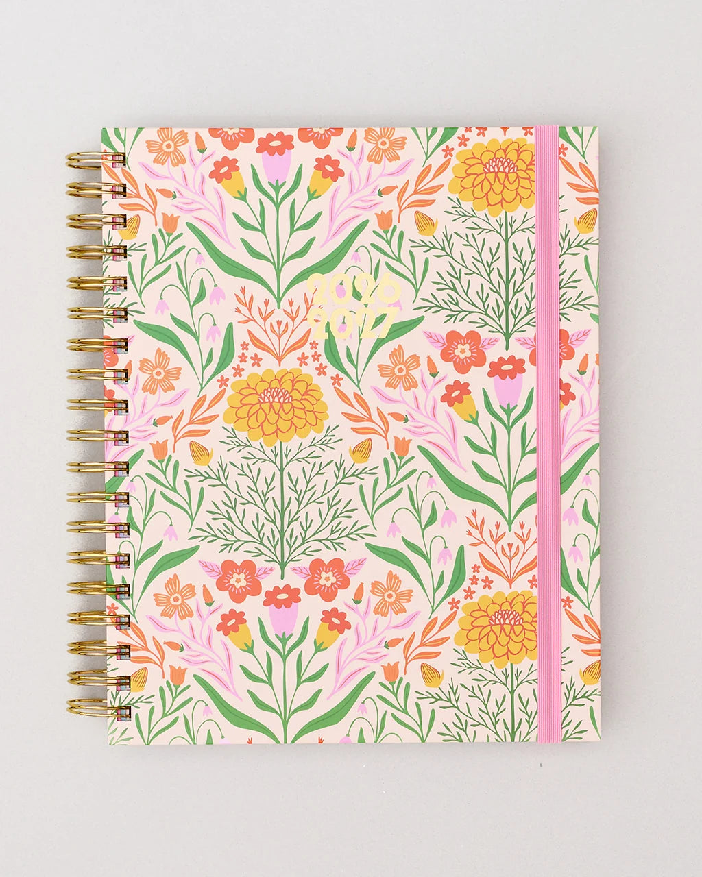 Ban.do White Floral Large 17-Month Planner