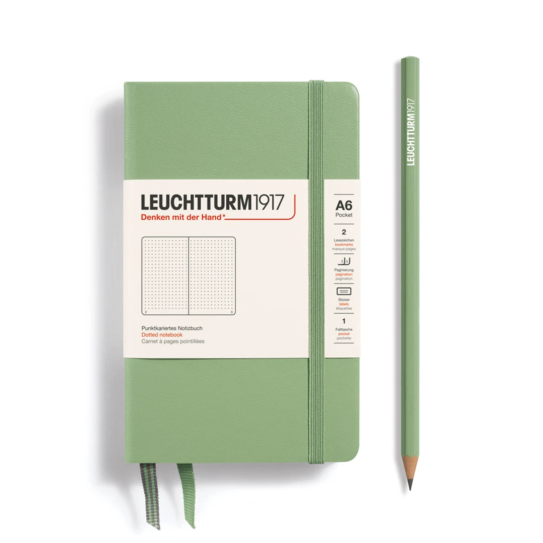 Leuchtturm Pocket Hardcover Notebook: Dotted Pages