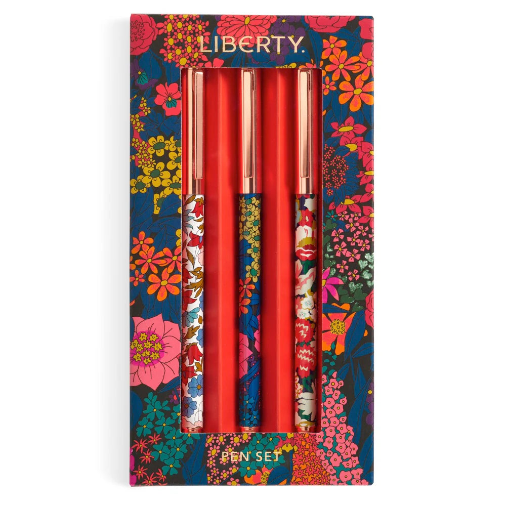 Liberty London Floral Pen Set