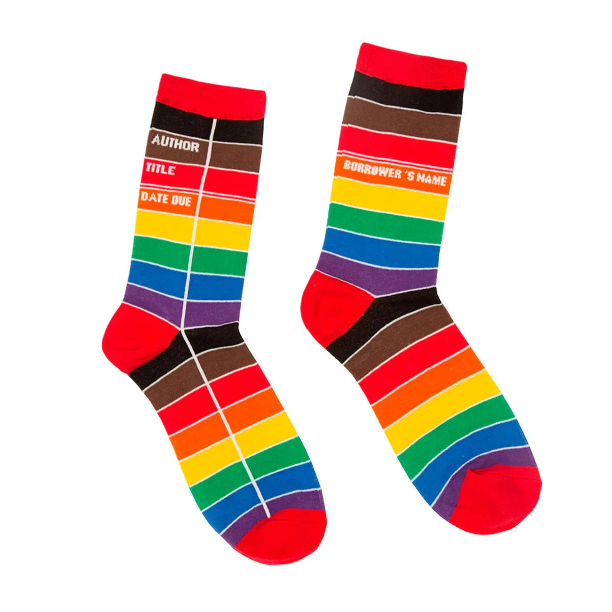 Library Pride Socks