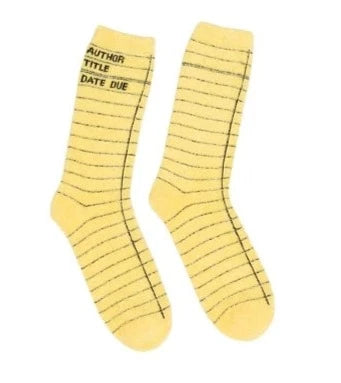 Library Cozy Socks
