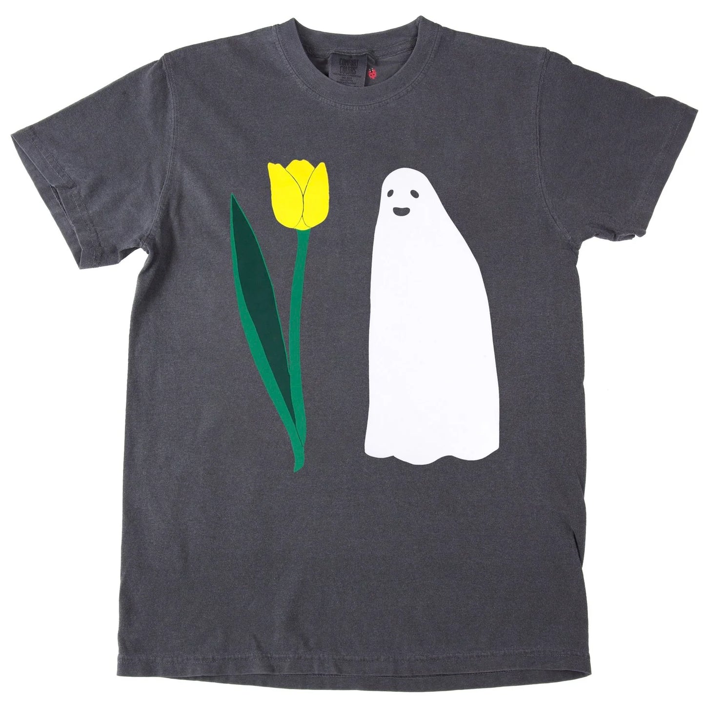 Happy Ghost Tulip T-shirt